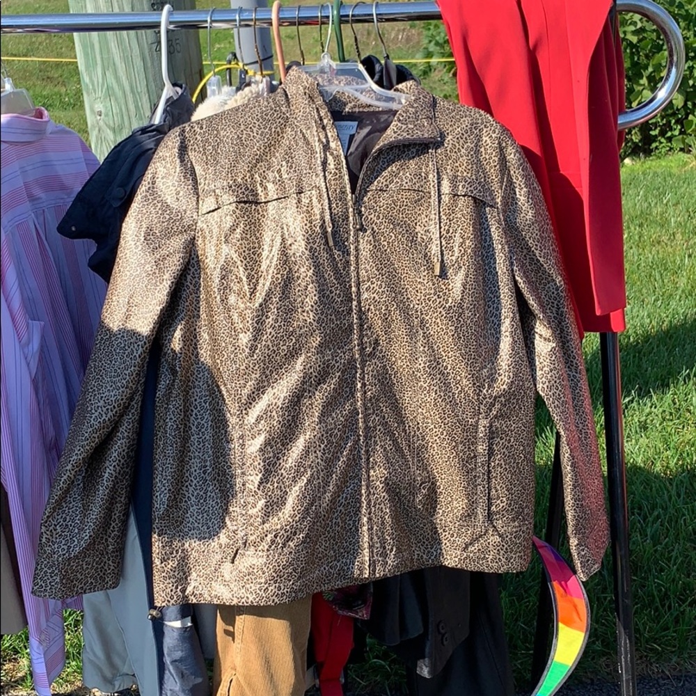 Cheetah rain jacket